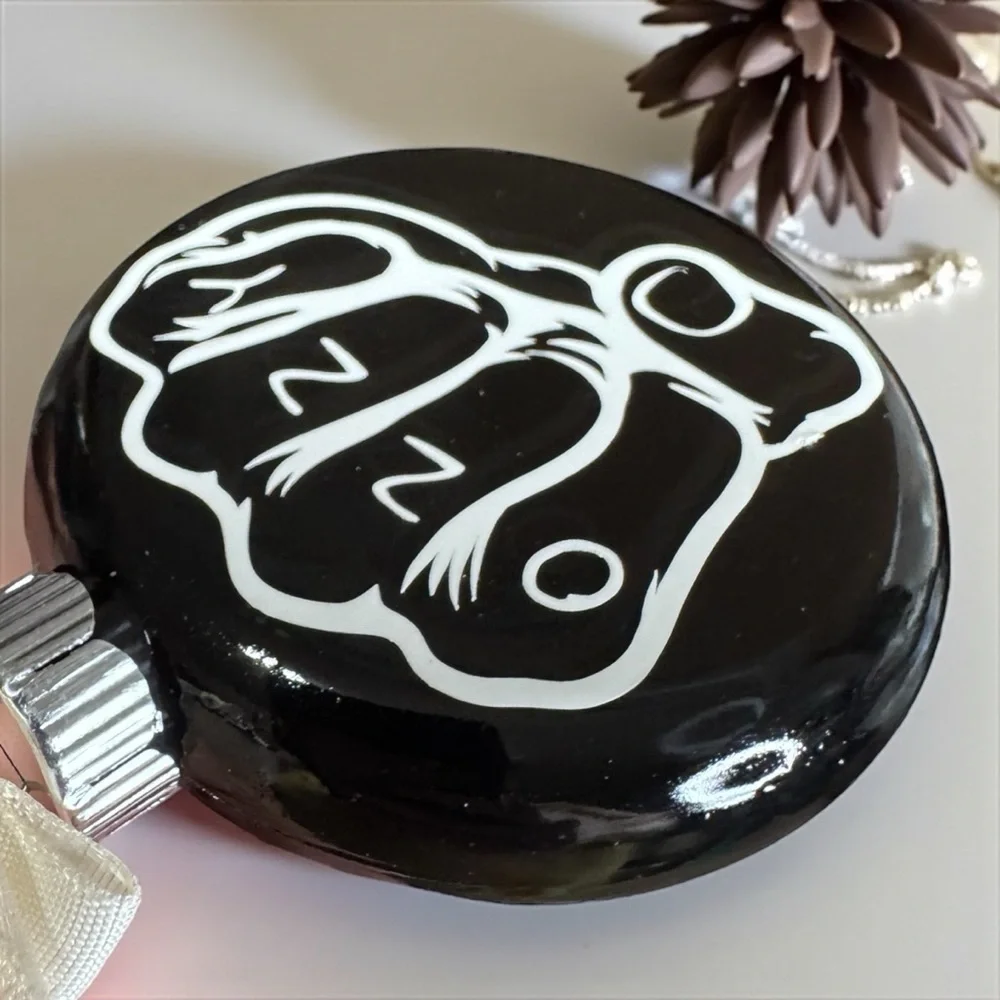 Celebrate a Legend: Hand-Painted Ozzy Christmas Ornaments! 🎶 Custom Made